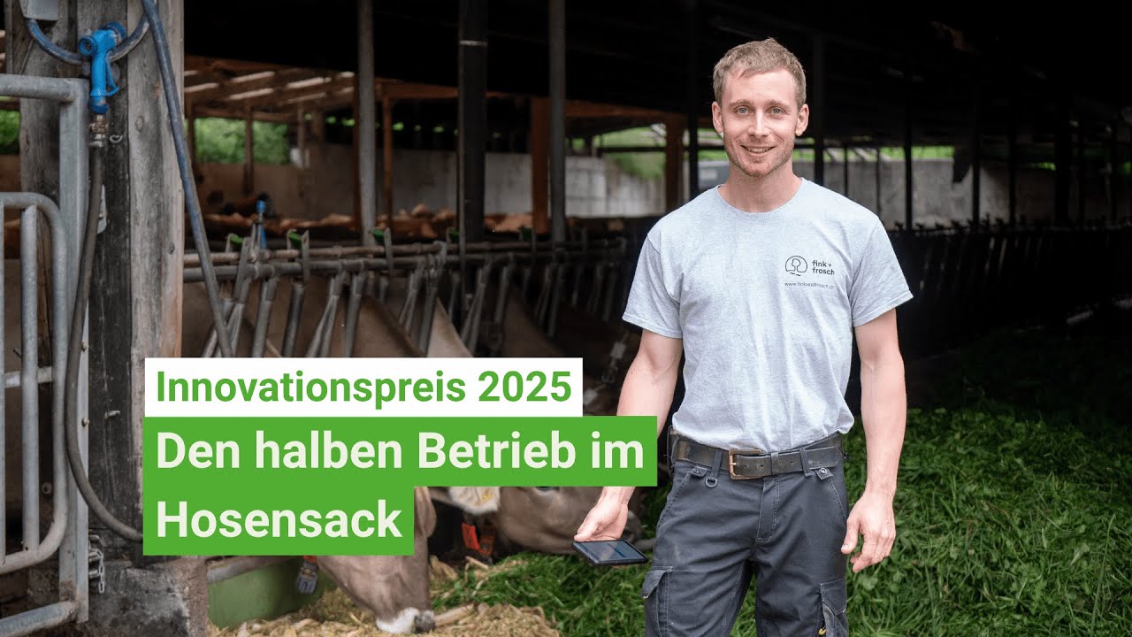 Andreas Pfister bringt mit seiner App nicht nur die Kühe über die Strasse