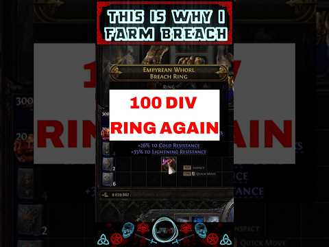 BREACH RING CRAFT  #pathofexile #pathofexile2 #gaming #poe2 #games #shorts