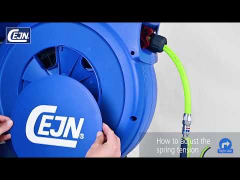SafetyReel G2 - How to adjust the spring tension