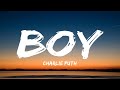 Charlie Puth BOY Lyrics