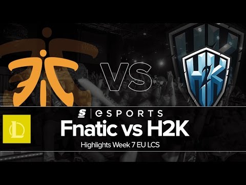 Highlights: FNC vs H2K (EU LCS Summer W7D1 Full Series)