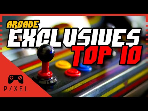 TOP 10 ARCADE EXCLUSIVE Games YOU NEVER PLAYED
