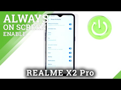 How to Enable Always-On Display in REALME X2 Pro – Customize Display Settings