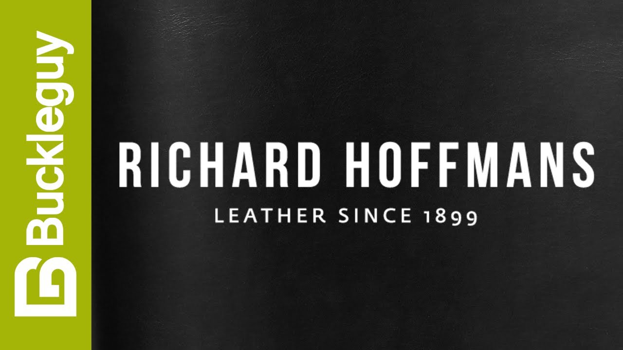 Richard Hoffmans Leather, Michigan | Black | Full Grain Leather Demo