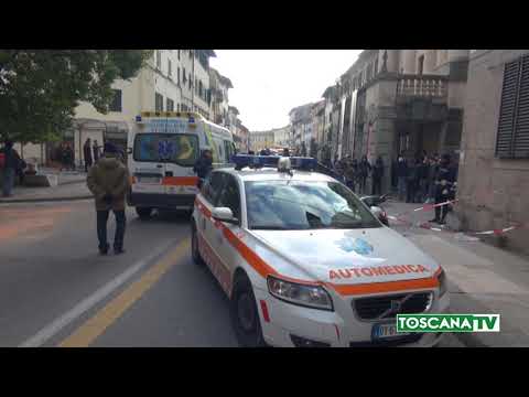 2017-12-06 PISTOIA - SCONTRO TRA DUE SCOOTER, MUORE 86ENNE
