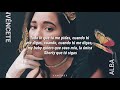 Convéncete - Princesa Alba ( Letra )