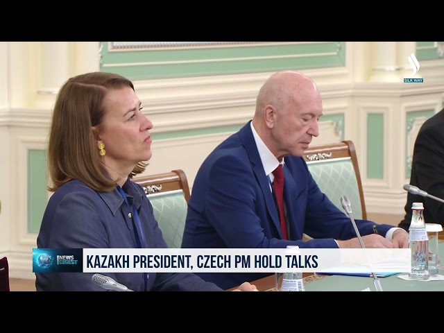 Қозоғистон Президенти  ва Чехия Бош вазири музокара ўтказди