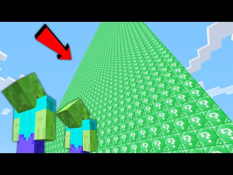 UZAY KULESİ ZÜMRÜT ŞANS BLOKLARI - Minecraft