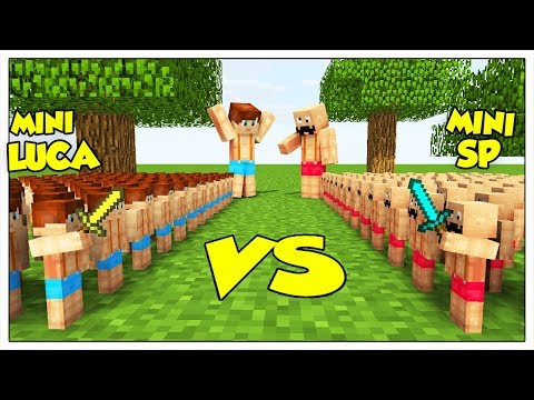 MINI-LUCA CONTRO MINI-SPJOCKEY! - Minecraft ITA