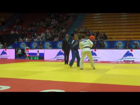 Sümeyye AKKUŞ (TUR) - Charline VAN SNICK (BEL) 2014 Judo Grand Prix Zagreb