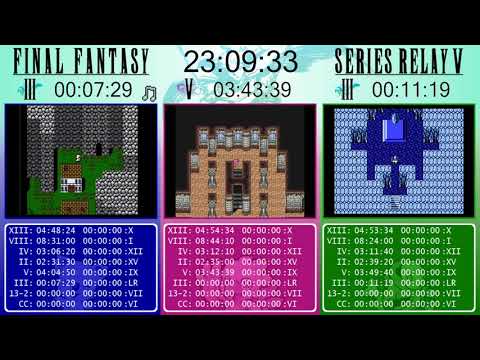 Final Fantasy Series Relay Race V  - Part 4: Final Fantasy III, XIII-2, Crystal Chronicles