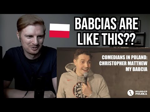 Reaction To Comedians in Poland: Christopher Matthew "My Babcia"