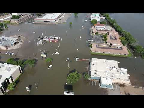 Amarillo Flooding 2023 - Georgia St, 27th St, Olsen Blvd, Lawrence Lake