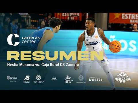 ⏯️ 𝐑𝐄𝐒𝐔𝐌𝐄𝐍 𝑪𝒂𝒓𝒓𝒆𝒓𝒂𝒔 𝑪𝒆𝒏𝒕𝒆𝒓 | 𝐉𝟏𝟎 𝐏𝐫𝐢𝐦𝐞𝐫𝐚 𝐅𝐄𝐁 𝟐𝟓/𝟐𝟔: Hestia Menorca 88-74 Caja Rural CB Zamora