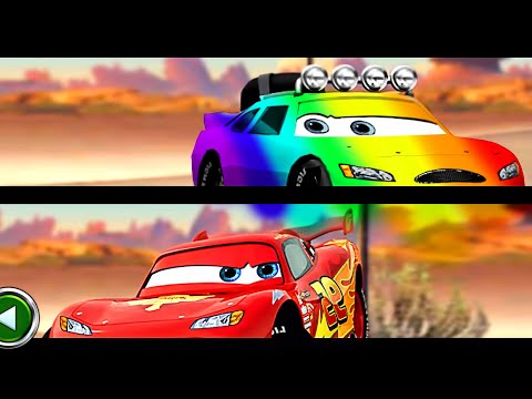 Cars 2: Speed Race - Rider Lightning McQueen tries to the leader