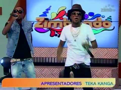 Cage One & Mad Superstar - Mo dinheiro _ no programa "Zimbando".