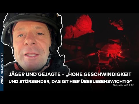 PUTINS KRIEG: Ukraine-Front ‒ Wie „Vampir“-Drohnen Soldaten in der Killzone versorgen  WELT Reporter