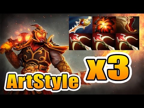 Ember Spirit x3 Daedalus x1 Rapier x26 Kills by ArtStyle Ranked Match