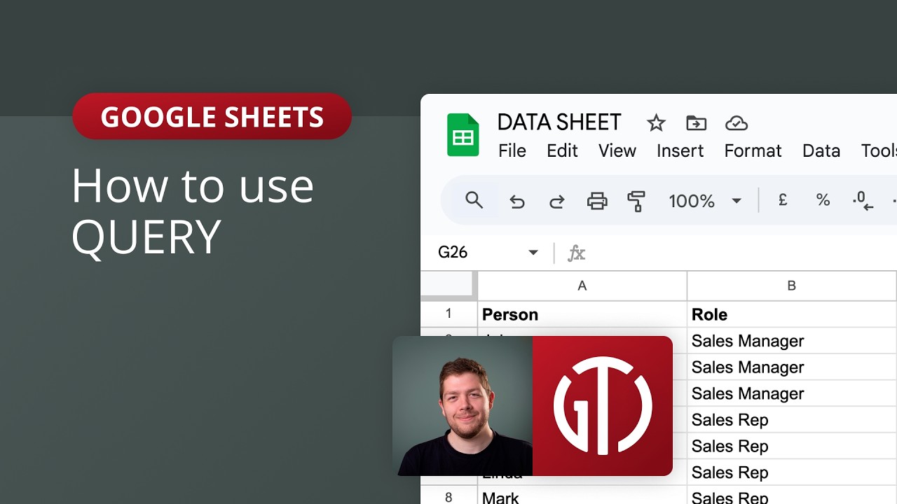 How to Use QUERY in Google Sheets for Beginners