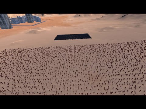 7.000 BATMAN'S vs 7.000 IRON MAN'S - Ultimate Epic Battle Simulator