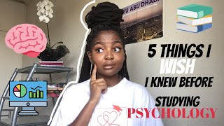 5 THINGS I WISH I KNEW BEFORE STUDYING PSYCHOLOGY AT UNIVERSITY!