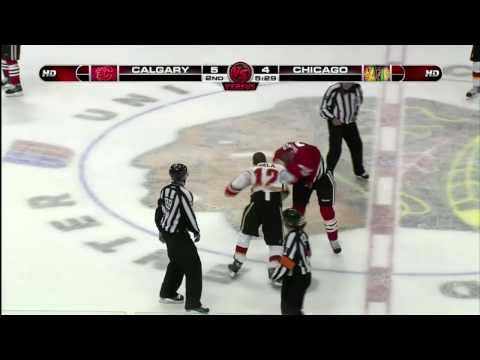 Jarome Iginla vs Troy Brouwer