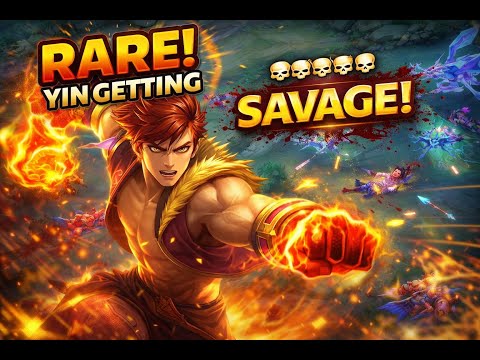 RARE YIN SAVAGE 😱 | This Almost Never Happens! | MLBB