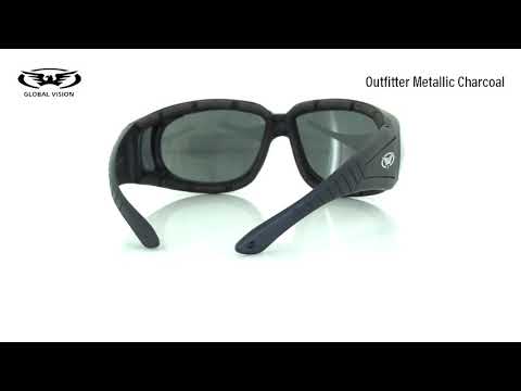 Очки защитные с уплотнителем Global Vision Outfitter (gray) Anti-Fog, серые - фото 1 - id-p1592699985