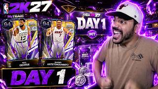 NBA 2K27 IS HERE!!! MYTEAM Journey Begins NOW | 12 HOUR STREAM | PACKS, EXCHANGES & MORE
