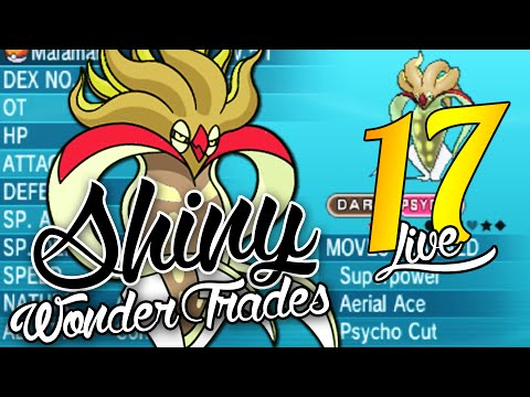 Pokemon Shiny Wonder Trades - EP 17 - Shiny Pokemon Wonder Trades ORAS - SHINY MALAMAR!