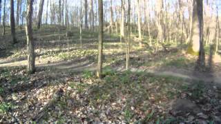 preview picture of video 'Alum Creek Mountain Bike Trail 4-9-12'