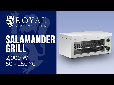 Video - Salamander Grill - 2.000 Watt