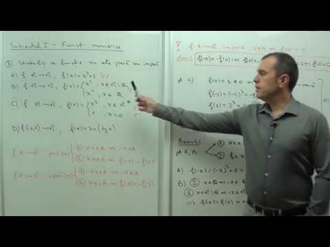 Grile Bacalaureat 2020 - Functii numerice