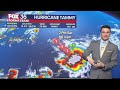 Hurricane Tammy update: Latest as Cat. 1 storm treks across Atlantic
