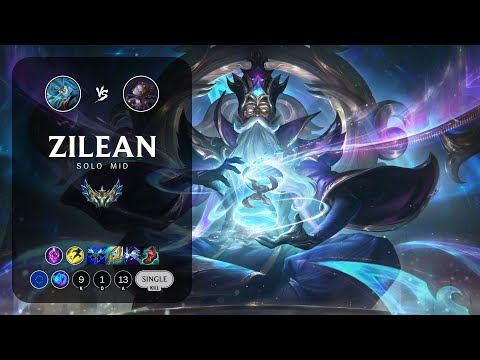 Zilean Mid vs Orianna - EUW Challenger Patch 13.1