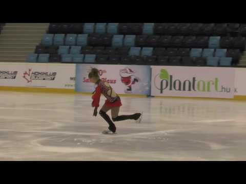 2016 Santa Claus Cup: Lizaveta MALINOUSKAYA (BLR) - FS Adv. Novice GIRLS short program