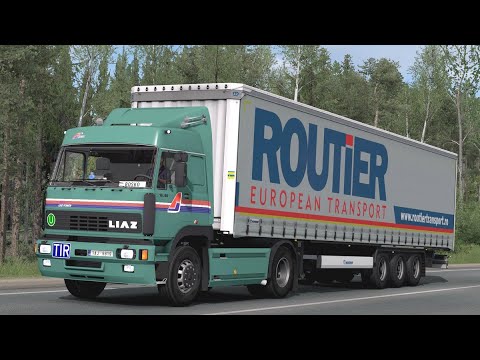 ETS2 Liaz 18.40 TBV/DD Vyborg -  St. Petersburg