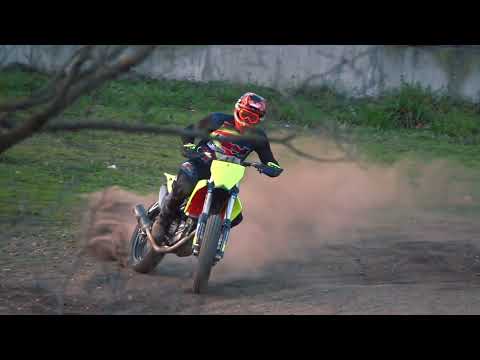 Slow motion scenes at Bareggio Dirt Track