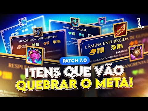 ALL ABOUT THE ITEMS IN PATCH 7.0 – BROKEN TANKS AND MARKSMEN? ​​| LoL Wild Rift
