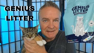 GENIUS LITTER Cat Litter with Health Indicators as Seen on Shark Tank