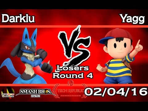 Tech Republic - Darklu (Lucario) vs Yagg (Ness) - Losers Round 4