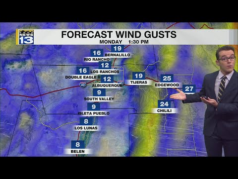 Mild air with some breezy conditions