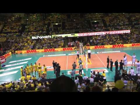 DHL Modena Volley-Diatec Trentino Gara 3 Semifinali Playoff 21/04/2016 Presentazione Squadre