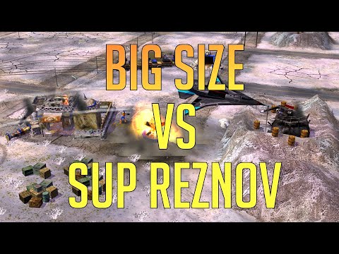 BiG SiZe vs Sup Reznov | Epic SWG vs TOX | Command & Conquer Generals Zero Hour