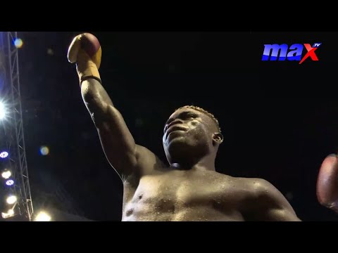 John Quaye wins Bernard Adjeuoda by a technical knockout in round 3 | Fight Night 4