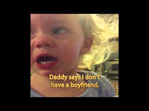 Little Girl Is Pretty Darn Sure She Has a Boyfriend