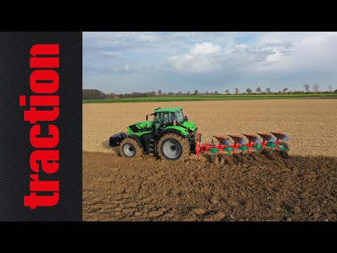 Kverneland 3300 S Variomat in the traction work sample