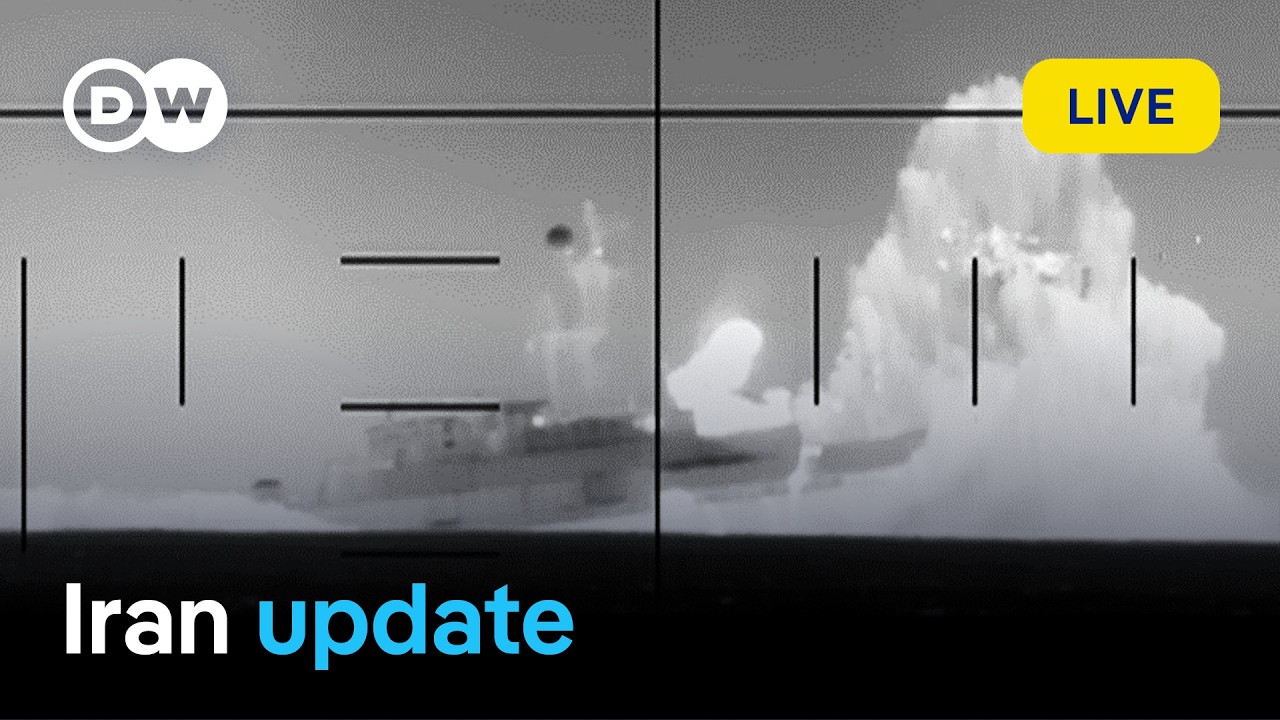 Live: US sinks iranian warship off Sri Lanka — Latest developments in the Iran war | DW News