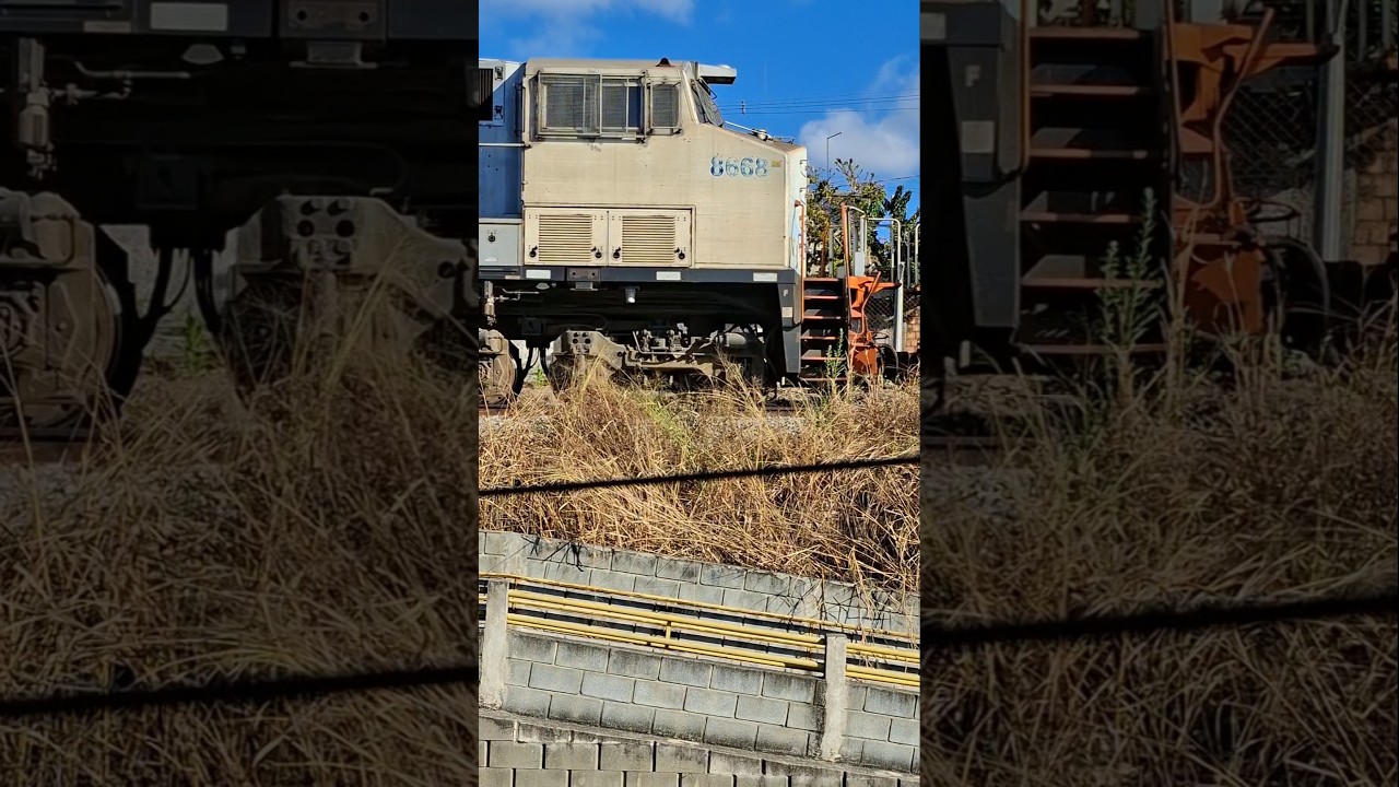 #8668 #8678 #locomotivas #train #trens #railway #locomotiva #tremdecarga #railfan #ferrovia