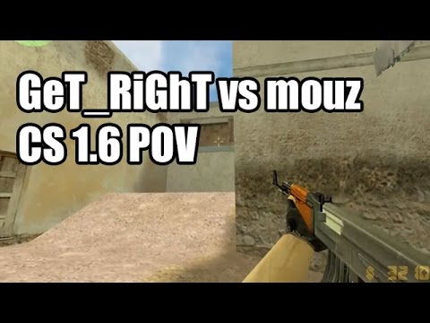 POV: GeT_RiGhT vs. mousesports @IEM 4 fnatic CS 1.6 Demo